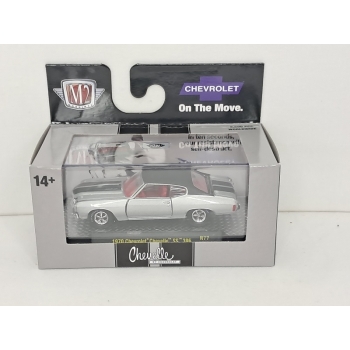 M2 Machines 1:64 Chevrolet Chevelle SS 396 1970 grey black